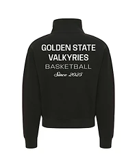 Sportiqe Women's Anthracite Golden State Valkyries Athletic Club Collection Marant Quarter-Zip Pullover Hoodie