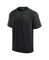 Fanatics Men's and Women's Black New York Jets Elements Flex Tri-Blend T-Shirt