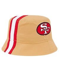 New Era Men's Gold San Francisco 49ers Helmet Bucket Hat