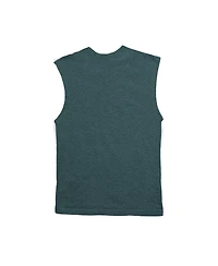 Wes & Willy Big Boys and Girls Heather Midnight Green Philadelphia Eagles Muscle Tank Top