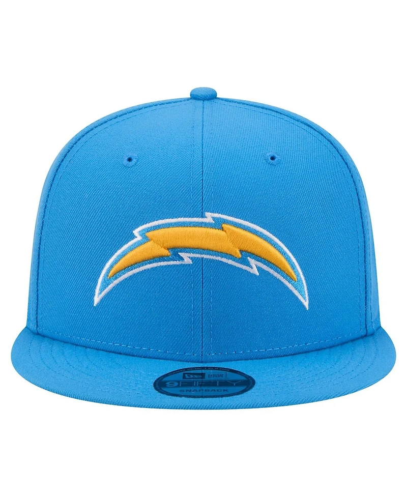 New Era Men's Powder Blue Los Angeles Chargers 9FIFTY Snapback Hat