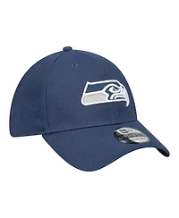New Era Men's College Navy Seattle Seahawks Core Team 39THIRTY Flex Hat