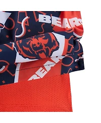 Chubbies Men's Navy Chicago Bears Game Day Fit Classic Lined Swim Trunks