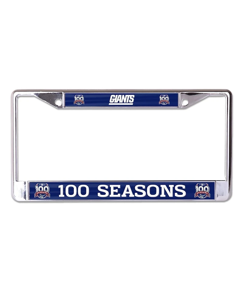 Wincraft New York Giants 100th Season Metal License Plate