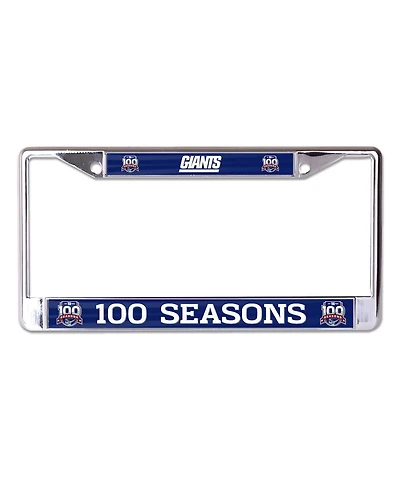 Wincraft New York Giants 100th Season Metal License Plate