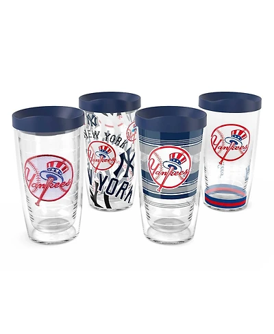 Tervis New York Yankees 4 Pack 16oz. Classic Tumbler