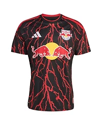 Adidas Men's Emil Forsberg Black New York Red Bulls 2026 The Rooted Kit Replica Jersey