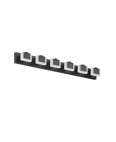 Busdays 6 Light Led Modern Bathroom Vanity Light Fixture Acrylic Vanity Lights
