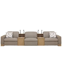 Maxyne 5-Piece Power Reclining Sofa with 2 Consoles Set