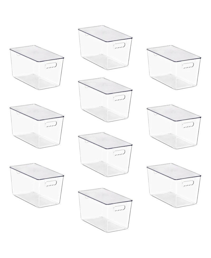 Sorbus Pack X-Large Stackable Storage Containers with Lids for Kitchen, Pantry