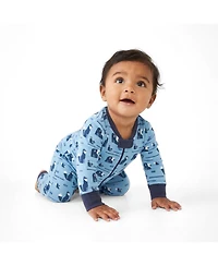 Mightly Baby Fair Trade 100% Organic Cotton Tight Fit Pajamas