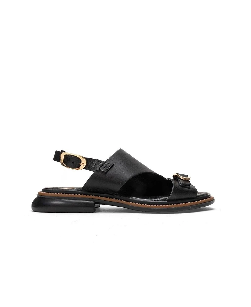 Forever & Always Shoes Women's Cruel Leather Sandal