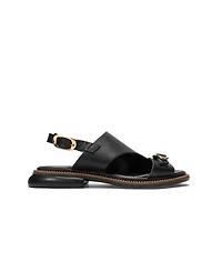 Forever & Always Shoes Women's Cruel Leather Sandal