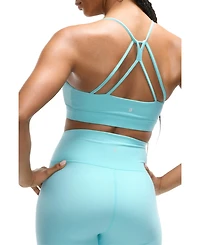 Peloton Women's Cadent V-Neck Strappy Back Bra