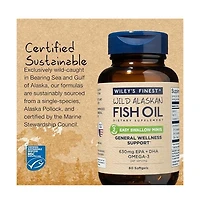 Wiley's Finest Wild Alaskan Fish Oil Minis