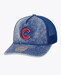 Mitchell & Ness Men's and Women's Royal Chicago Cubs Gameday Adjustable Trucker Hat