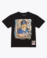 Mitchell & Ness Men's Keith Hernandez Black New York Mets Icon Legendary T-Shirt