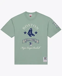 Mitchell & Ness Men's Green Boston Red Sox Yacht Rock T-Shirt