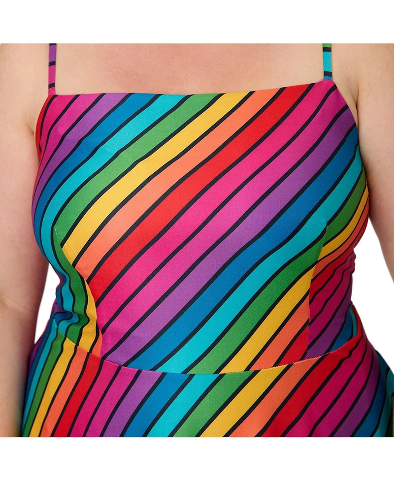 Unique Vintage Plus 1950s Midi Dress