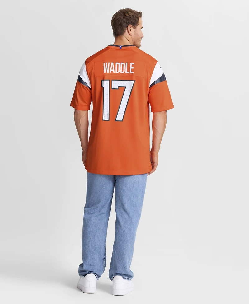 Nike Men's Jaylen Waddle Orange Denver Broncos Game Jersey