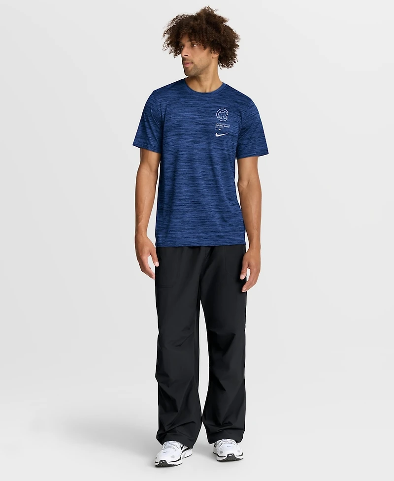Nike Men's Royal Chicago Cubs Velocity Dri-fit T-Shirt