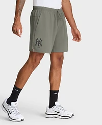 Nike Men's Olive New York Yankees Statement Primary Dri-fit Shorts