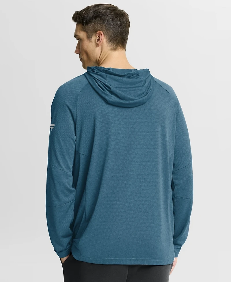 Fanatics Men's Teal San Jose Sharks Authentic Pro Rink Raglan Hoodie