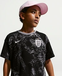 Nike Big Boys and Girls Gray England National Team Allover Print T-Shirt