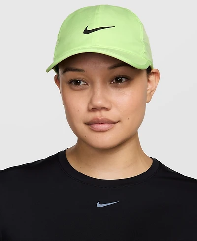 Nike Men's and Women's Neon Green Featherlight Dri-fit Club Adjustable Hat