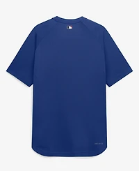 Nike Men's Royal New York Mets Authentic Collection Batting Practice Pre-Game Raglan Dri-fit T-Shirt