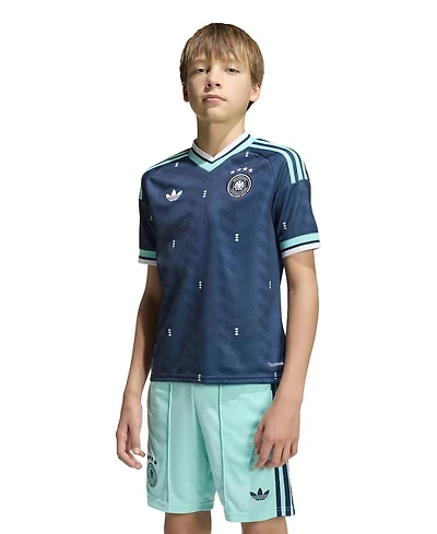 Adidas Big Boys and Girls Navy Germany National Team 2026 Away Replica Jersey