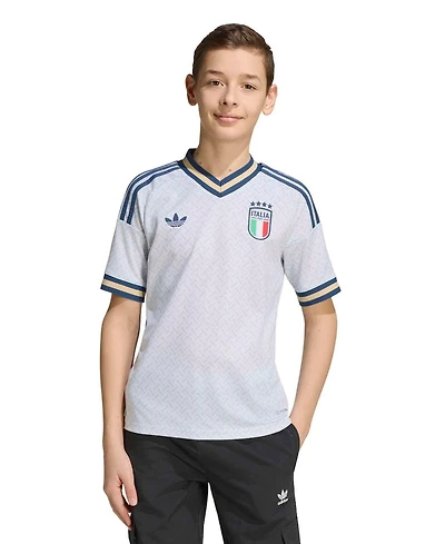 Adidas Big Boys and Girls Light Blue Italy National Team 2026 Away Replica Jersey