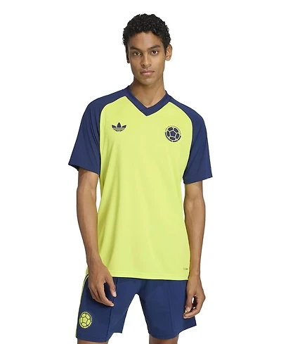 Adidas Men's Yellow Colombia National Team 2026 Pre-Match Jersey