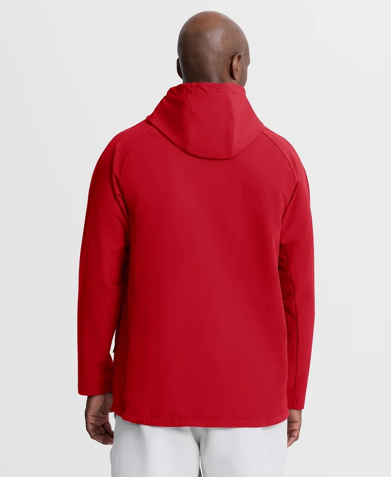 Nike Men's Red Philadelphia Phillies Authentic Collection Raglan Therma-fit Full-Zip Hooded Jacket