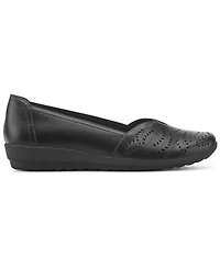 Easy Spirit Women's Anika Perforated Slip-On Flats
