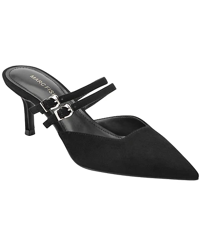 Marc Fisher Women's Abele Double Strap Stiletto Heel Pumps