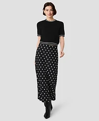 French Connection Women's Babysoft Short-Sleeve Rib Stripe Top
