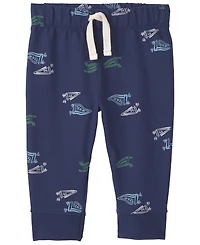 Carter's Baby Boys' Mommy's Champ Pennant French Terry Bodysuit and Pant, 2-Piece Set