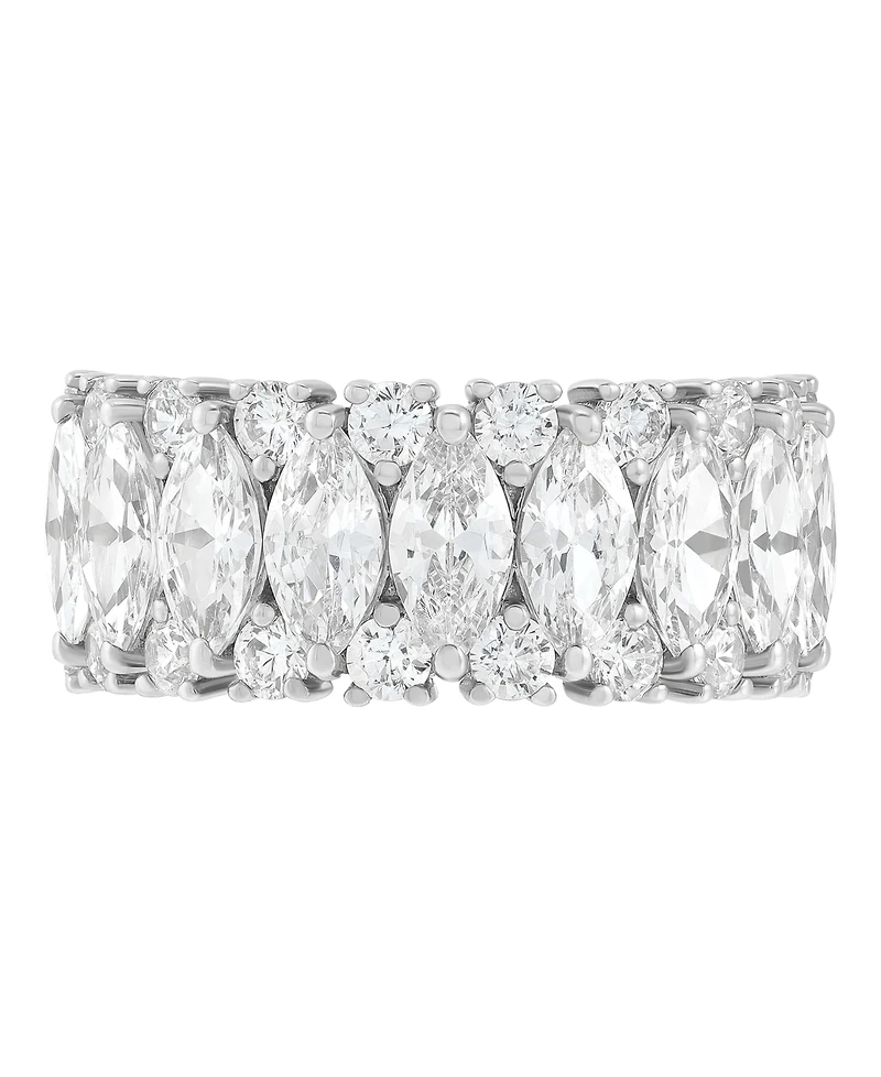 Macy's Igi Certified Lab Grown Diamond (4 ct. t.w.) Band Ring 14k Yellow Gold