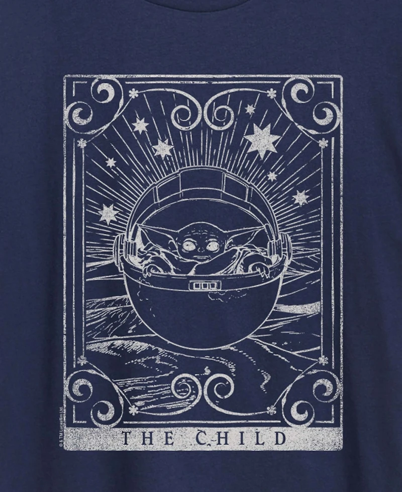 Hybrid Apparel Plus The Mandalorian Child Tarot Grogu Graphic T-Shirt