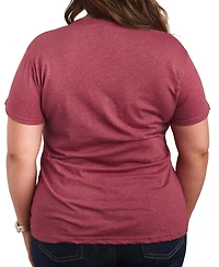 Hybrid Apparel Plus Instant Message Its Good Day to Teach Graphic T-Shirt