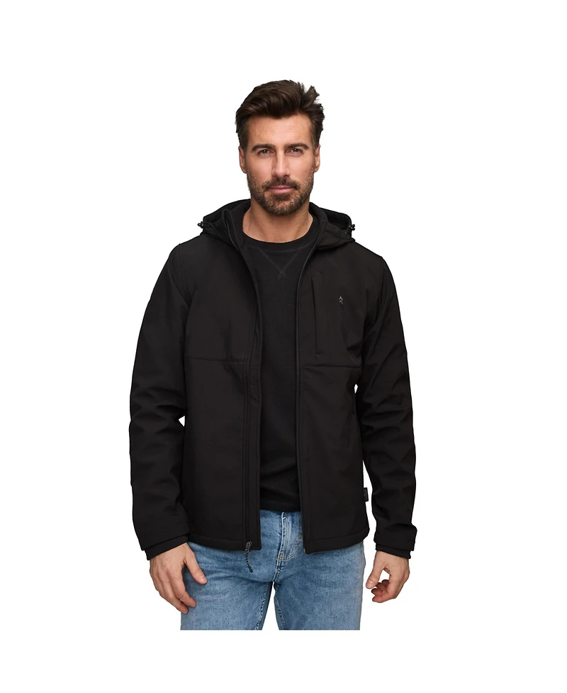Free Country Men's Brick Fleece Lined Super Softshell Jacket