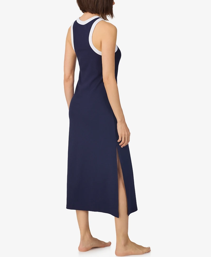 Dkny Women's Rib Maxi Tank Sleep Chemise