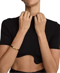 St. Moran Tarnish-Resistant Silver Lock and Twist Voltaire Cuff Bracelet