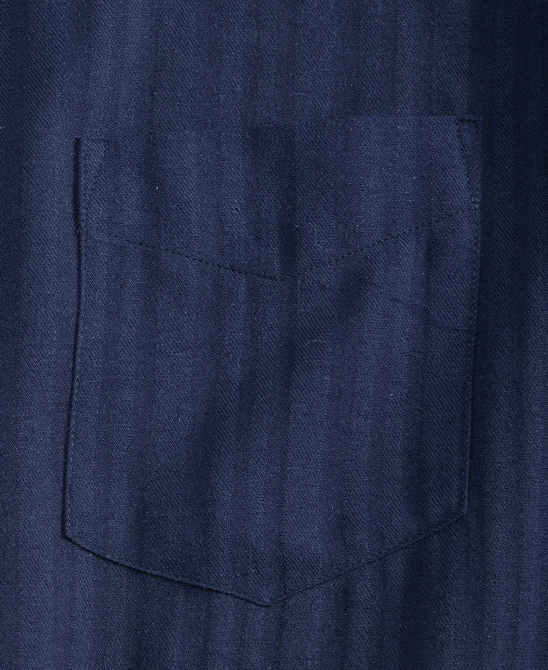Club Room Men's Solid Silk Blend Long-Sleeve Shirt, Macy's Exclusive