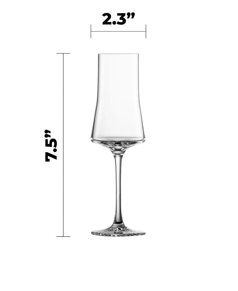 Zwiesel Glas Echo Grappa Glasses, Set of 4