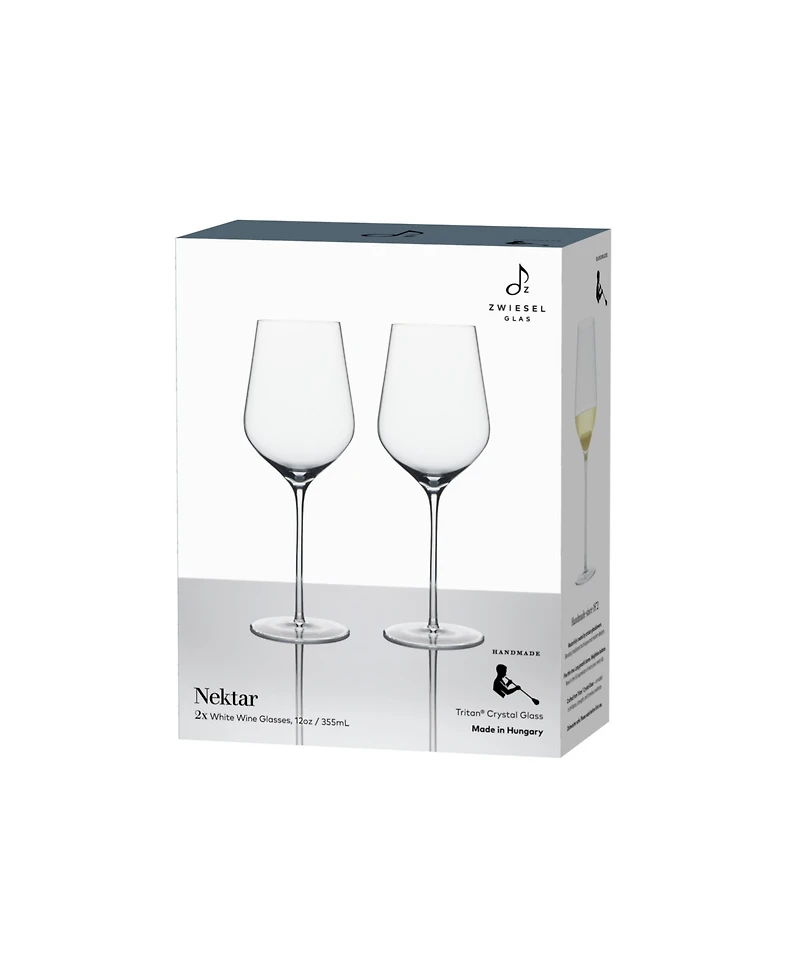 Zwiesel Glas Nektar Handmade Red Wine Glasses, Set of 2
