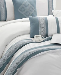 Stratford Park Durango Stripes 7-Pc. Comforter Set, California King