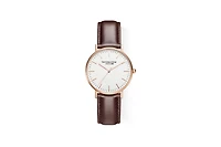 Victoria Hyde London Minimalist Leather strap Watch Classic Timepiece for Men