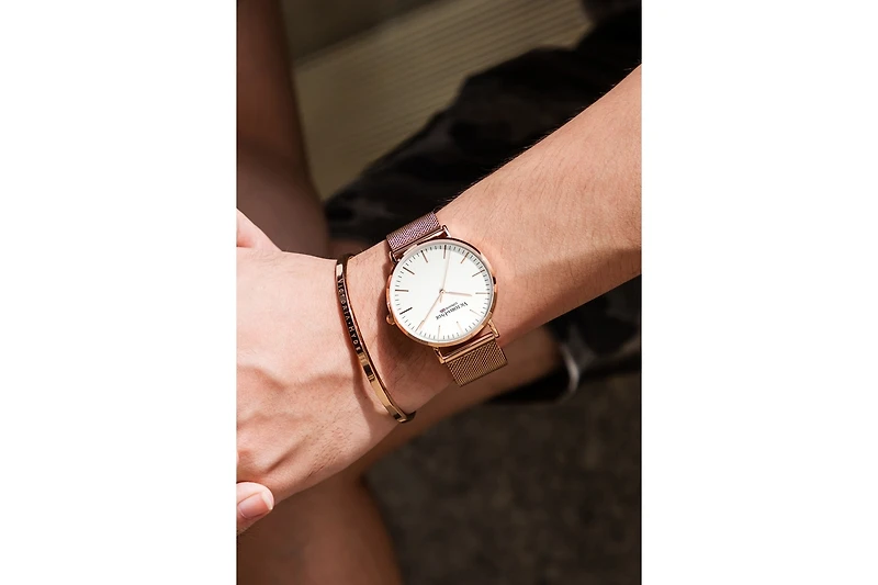 Victoria Hyde London Man Watch Minimalist Stainless steel strap Watch